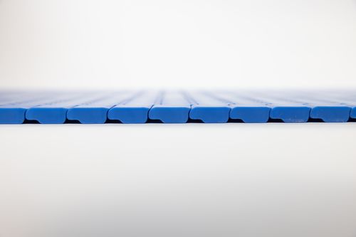 Heavy-Duty Edge Modular Plastic Belting