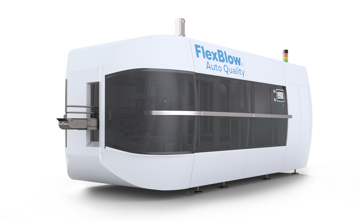 Universal PET stretch blow molding machines for bottles, jars and containers from 10 ml to 20 L