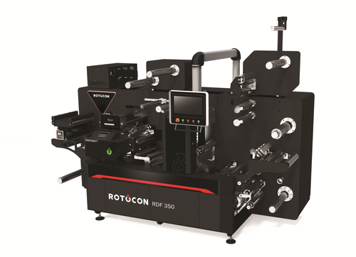 ROTOCON RDF DIGITAL PRINTED LABEL CONVERTING & FINISHING SYSTEM