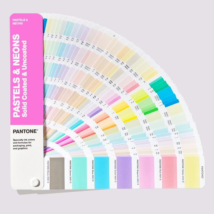 Pantone Pastels & Neons Guide coated/uncoated