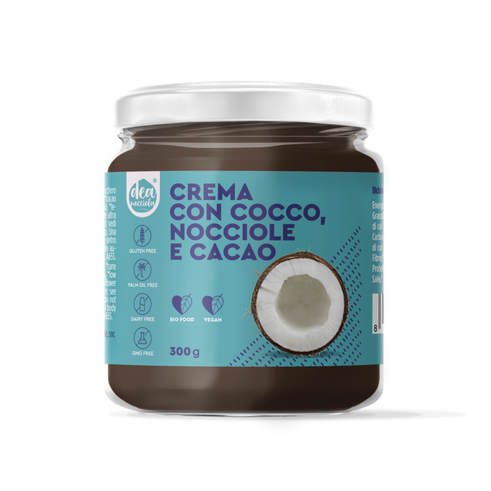 DeaNocciola Organic Cocoa / Hazelnut spreads