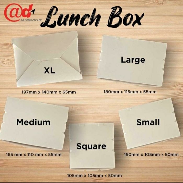 Large and Extra Large Food Box