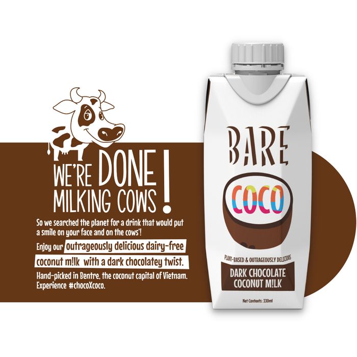Bare Coco Dark Chocolate Coconut M!lk