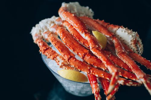 Frozen Cooked King Crab Legs