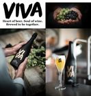 VIVA Heart of beer. Soul of wine. Brewed to be together.