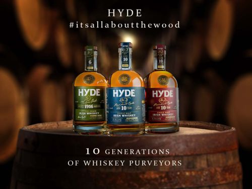 HYDE and EIREGOLD Irish Whiskeys