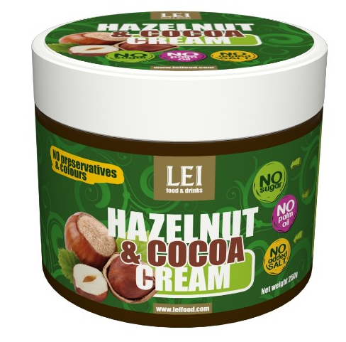 LEI – Hazelnut & Cocoa Cream | LEI food & drinks