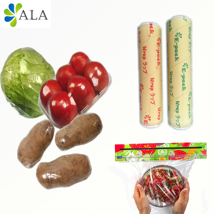 High Stickness home used food packing PVC Cling Film