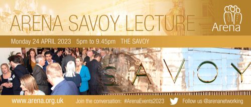 Arena's Savoy lecture “Adapt and win in changing times”