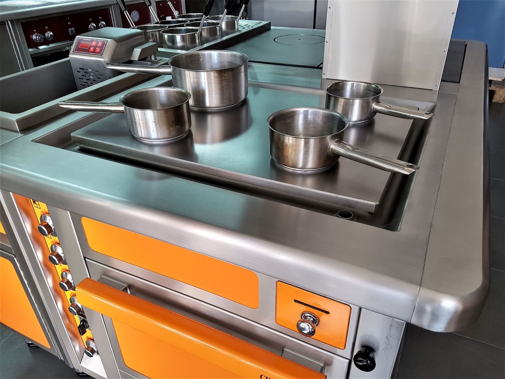 Multifunction by design: Charvet's Four Zone Steel Plancha