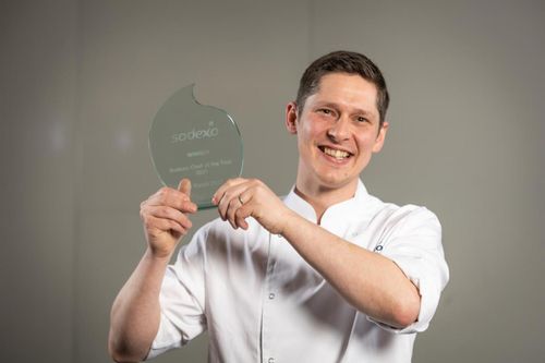 Adam Smith named 2023 Sodexo Chef of the Year at Salon Culinaire
