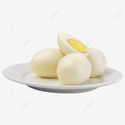 Boiled egg without shell