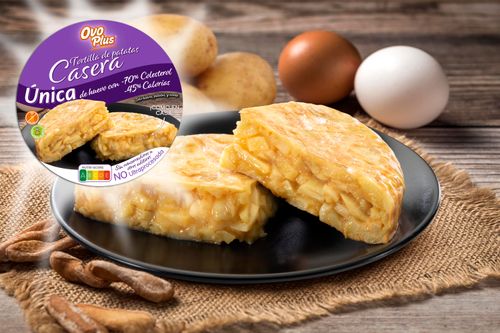 Healthy OvoPlus potato omelette