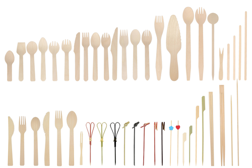 Disposable Wooden & Bamboo Tableware
