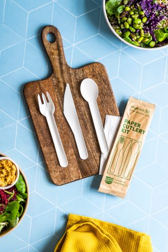 Paper & wooden cutlery