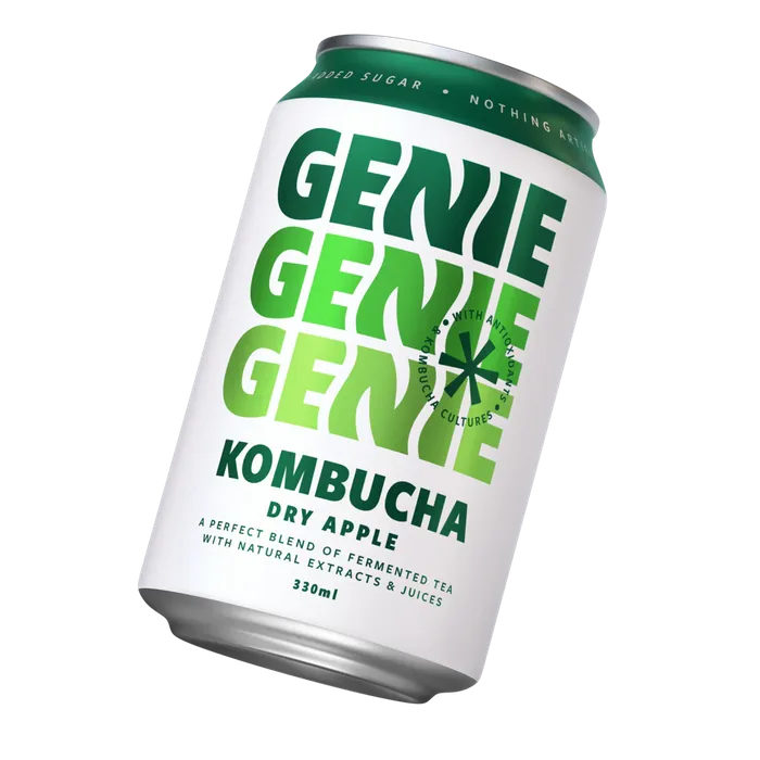 Genie Dry Apple Kombucha HRC 2025