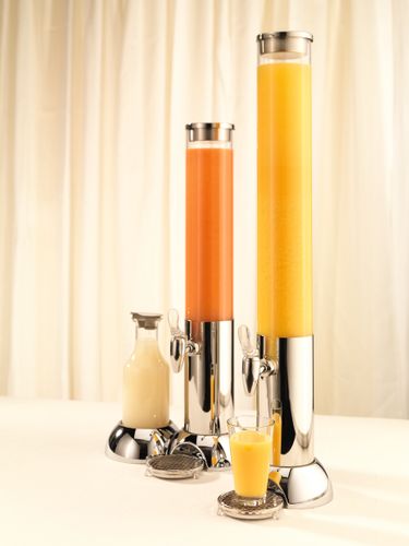 CONNECT Juice Dispensers from FRILICH - The ideal buffet solution when space is limited