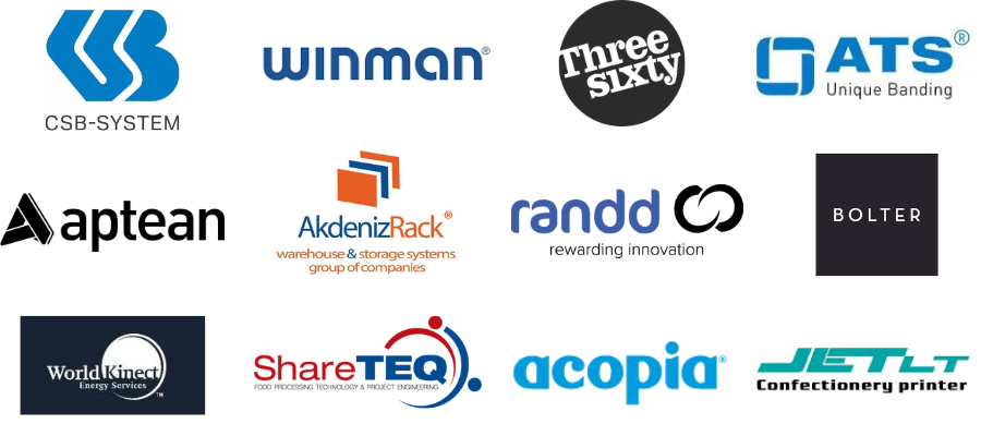 technology exhibitor logos