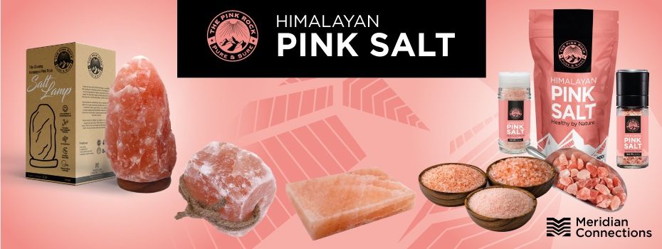 The Pink Rock; Himalayan Pink Salt by Meridian Connections