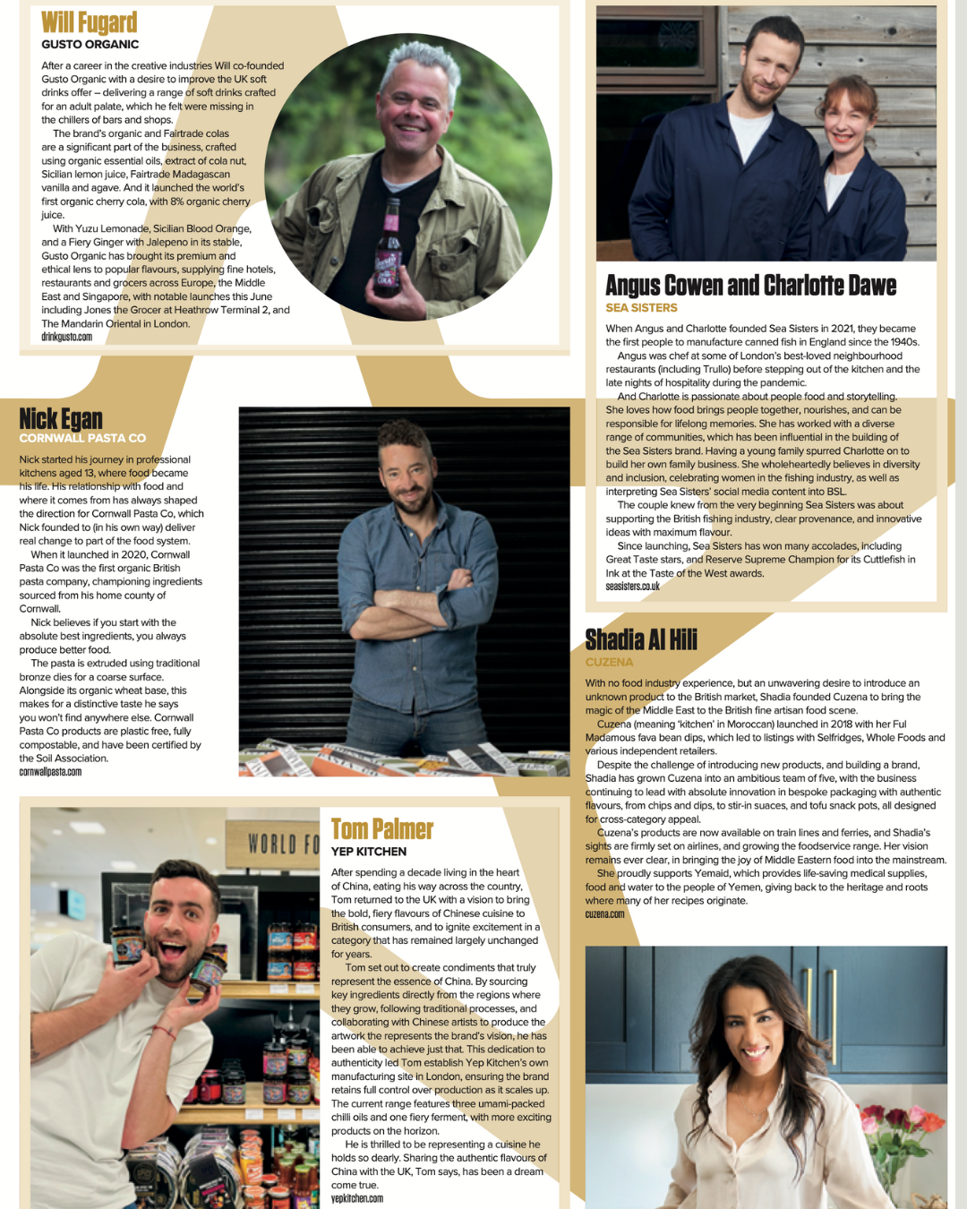 25 Rising Stars in UK Food & Drink