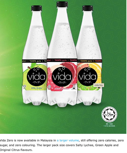 Vida Zero with bigger size and festive cheer for Raya