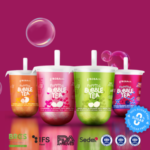 Popping Bubble Tea Cup & Launch of Sugar‑Free Bubble Tea – A Revolution in Ready‑to‑Drink Tea Culture