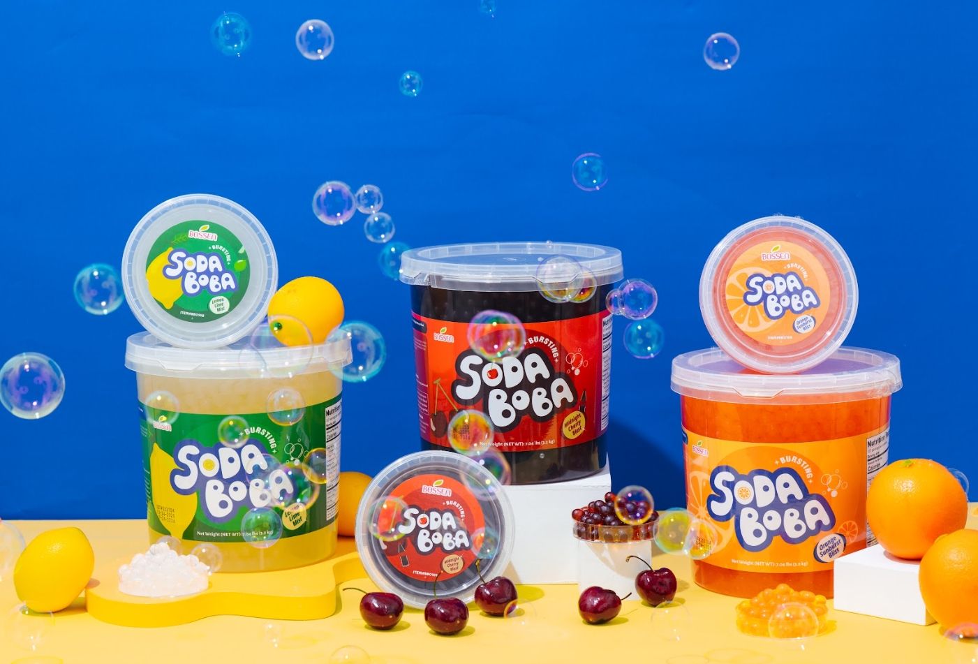 Soda Bursting Boba: Leamaxx Introduces a New Carbonated Pop-Beverage Concept for the Global Market