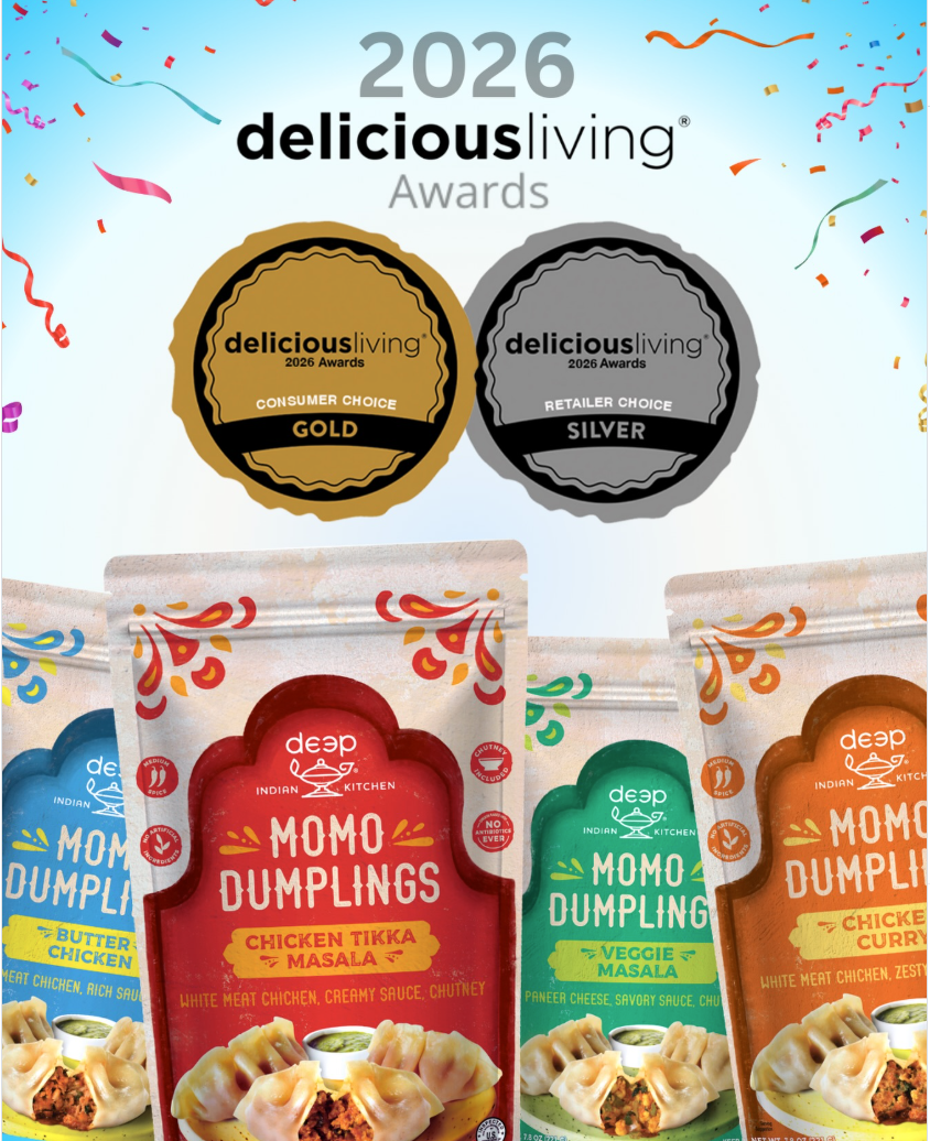 Momo Dumplings Deep Indian Kitchen Gold Delicious Living Awards