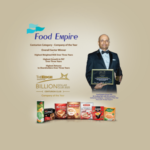 “Company of the Year” at The Edge Singapore Billion Dollar Club Awards 2025