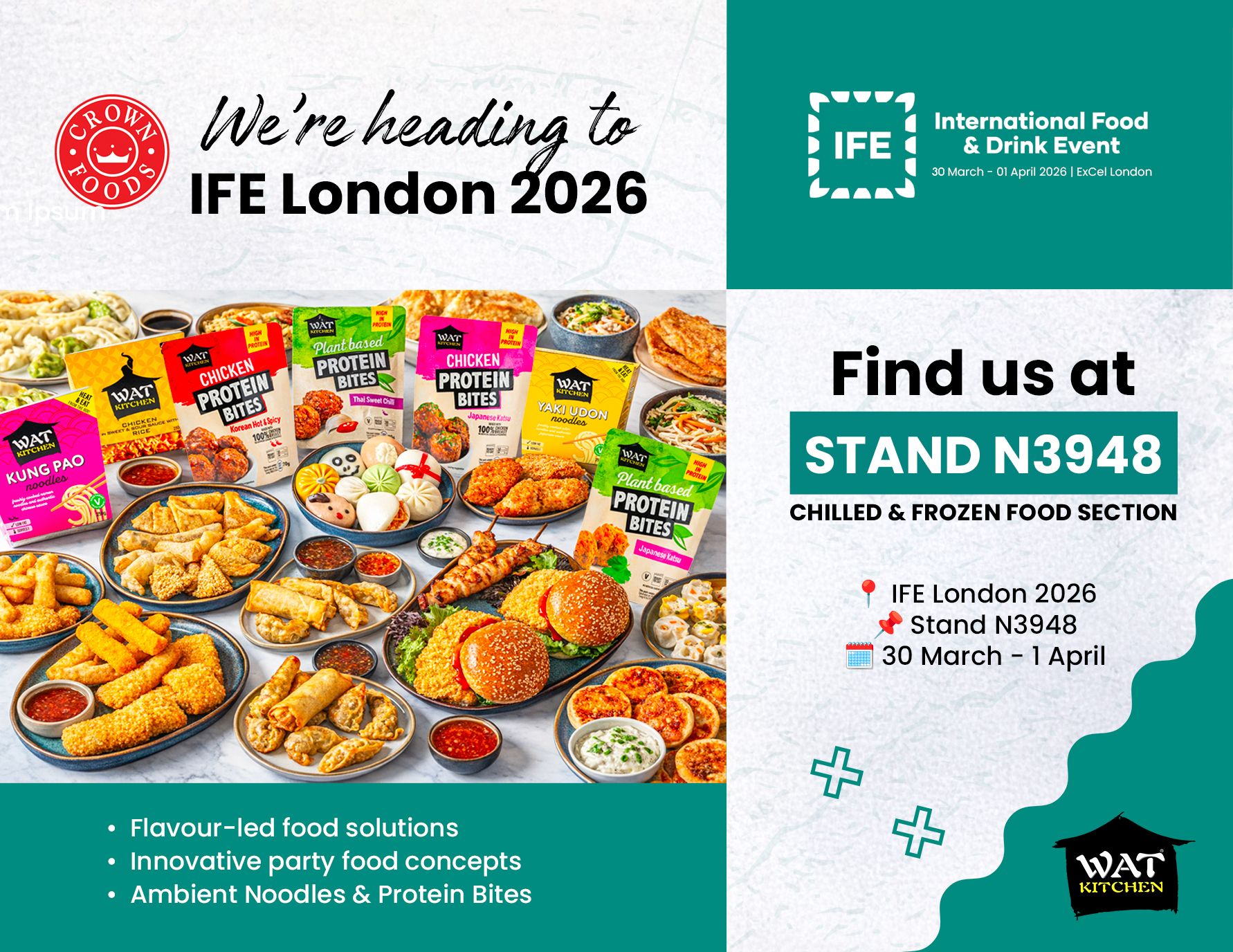 We’re heading to IFE London 2026 and we would love to see you!