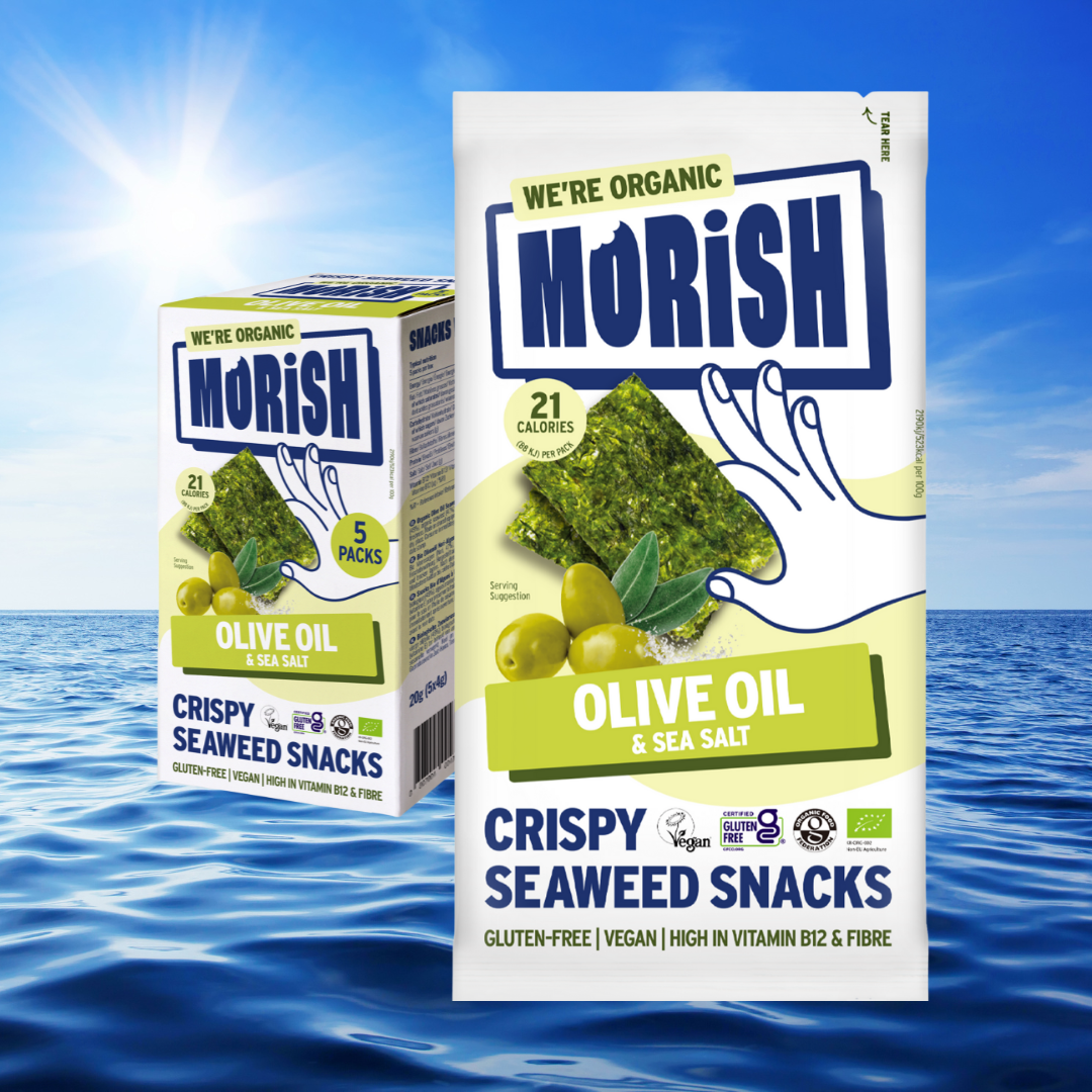 Britain’s Newest Snack Brand Goes Live: MORiSH Debuts Nutrient-Dense Crispy Seaweed Snacks