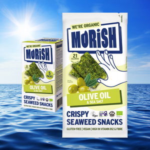 Britain’s Newest Snack Brand Goes Live: MORiSH Debuts Nutrient-Dense Crispy Seaweed Snacks
