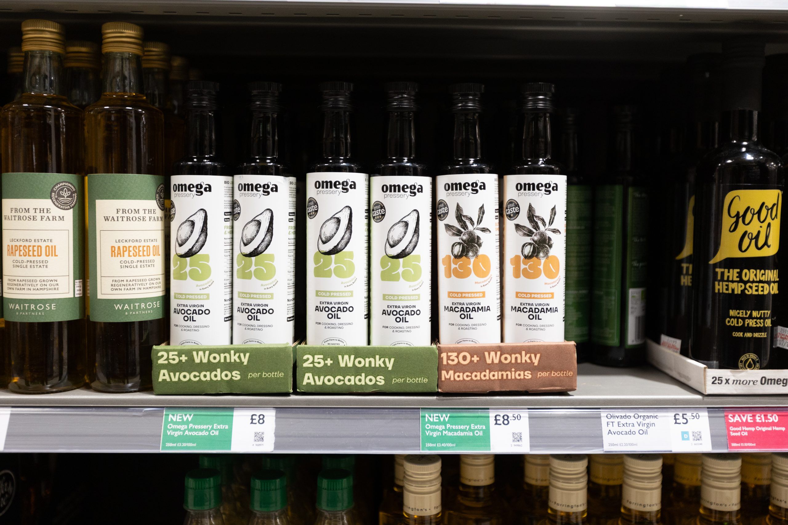 Omega Pressery launches products in Waitrose