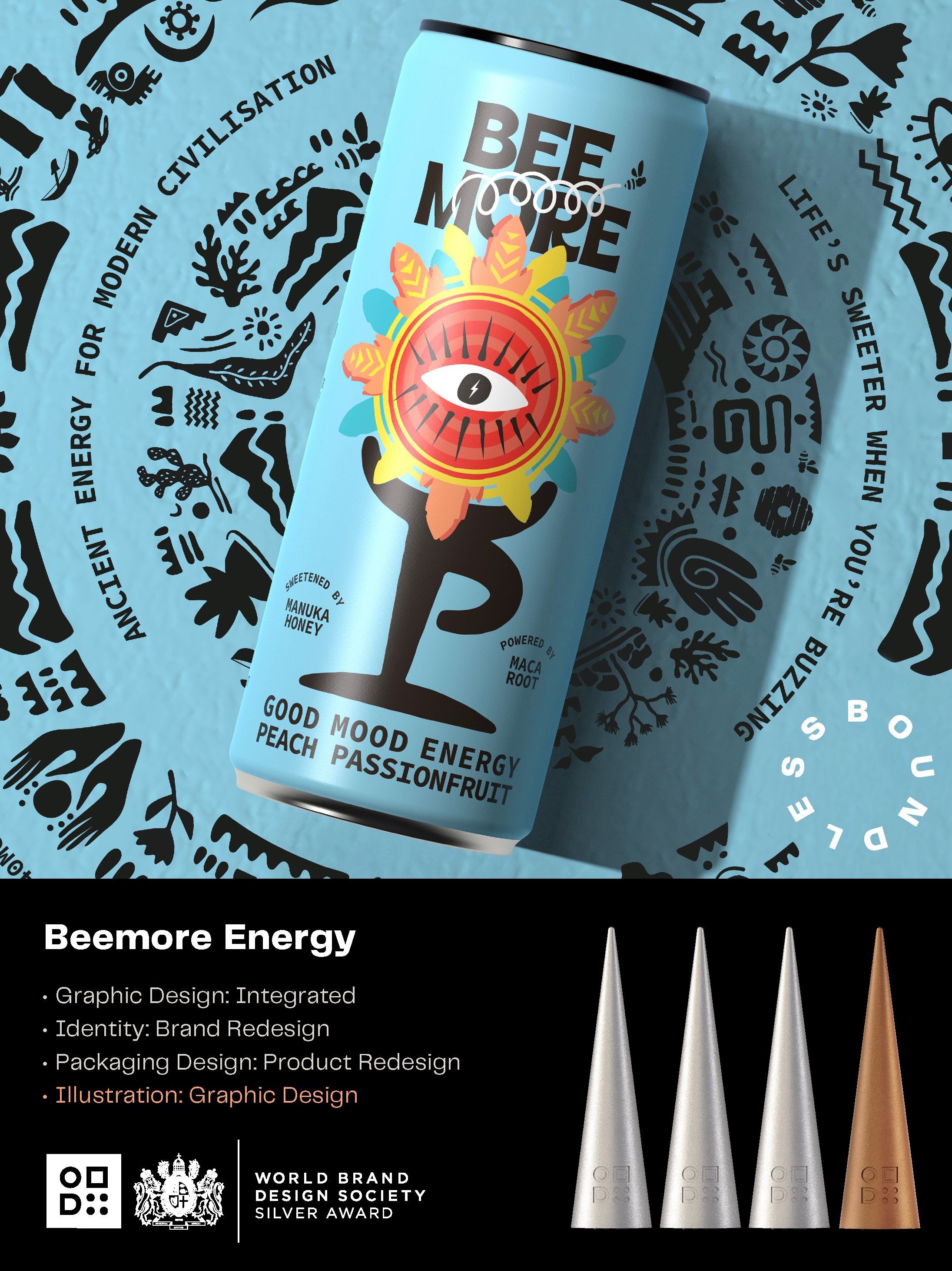 BEEMORE Wins Four International Awards at the World Brand Design Society Awards