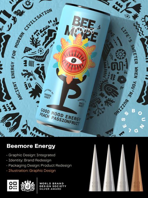 BEEMORE Wins Four International Awards at the World Brand Design Society Awards