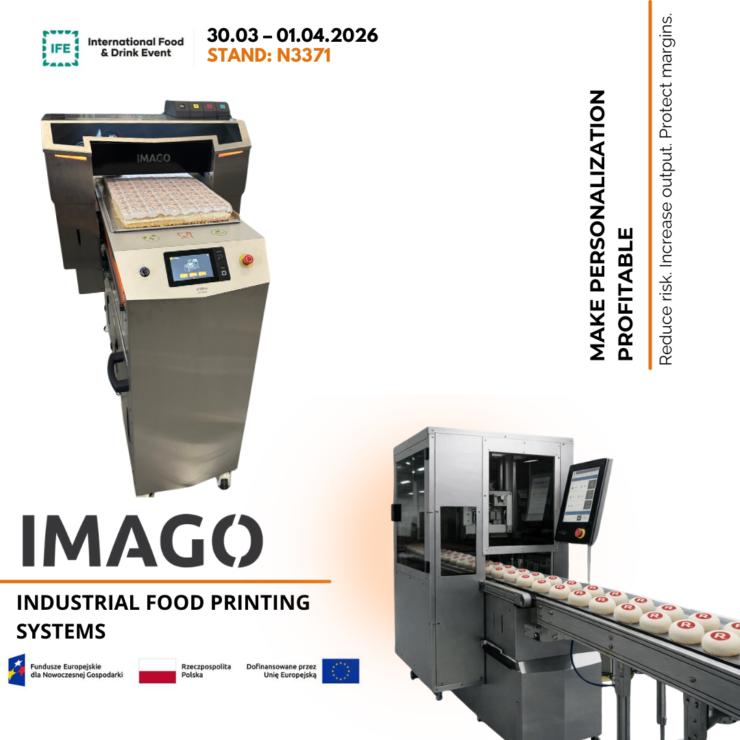 IMAGO Printer at IFE 2026 – Industrial Digital Food Printing Solutions 
