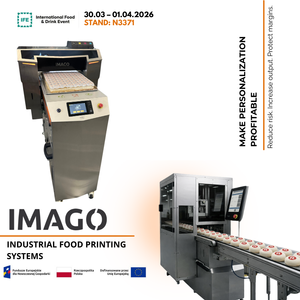IMAGO Printer at IFE 2026 – Industrial Digital Food Printing Solutions 