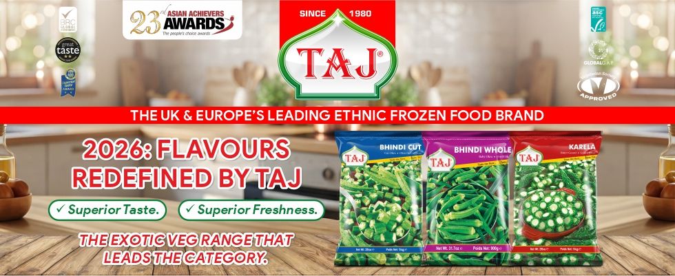Food Bev Media - GG2 Leadership Awards-shortlisted Taj Foods sets the pace for frozen world foods at IFE 2026