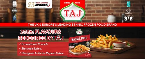 Taj Foods sets the pace for frozen world foods at IFE 2026 - Foodbev Media Feature