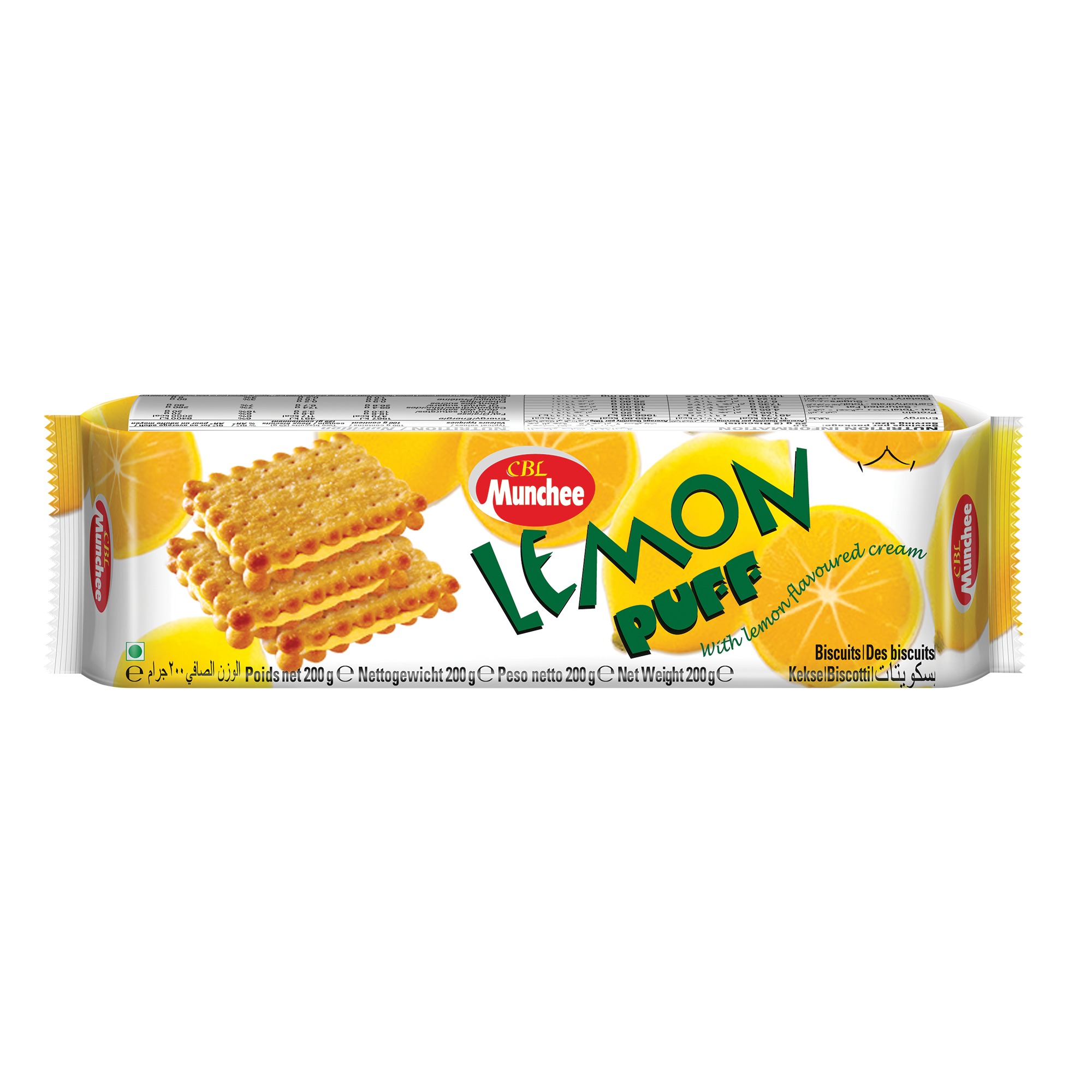 Munchee Lemon Puff 200g