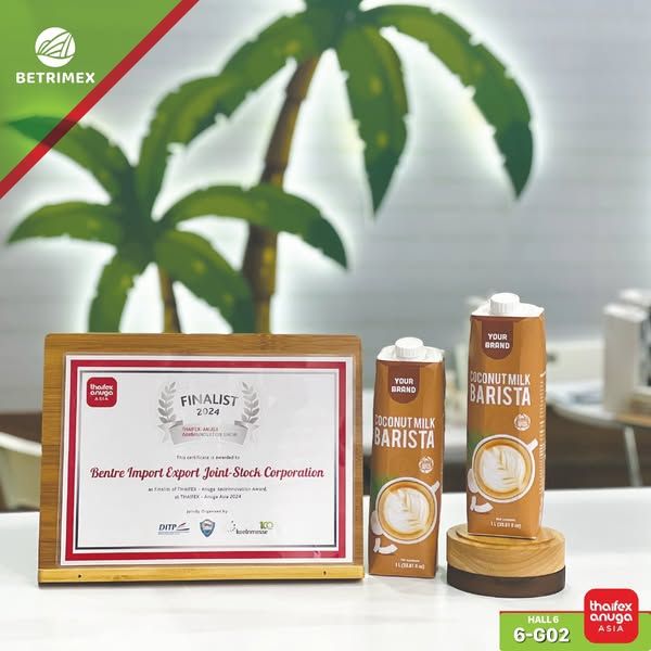 BETRIMEX'S BARISTA COCONUT MILK HITS THE SPOTLIGHT AT THAIFEX ANUGA ASIA 2024