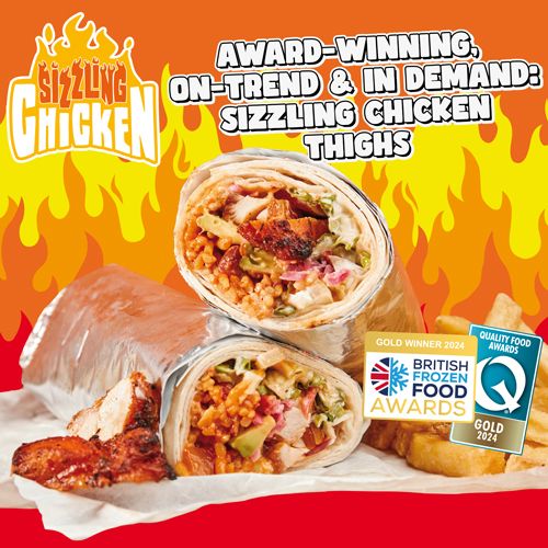 Award Winning, On-Trend & In Demand – Sizzling Chicken Thighs