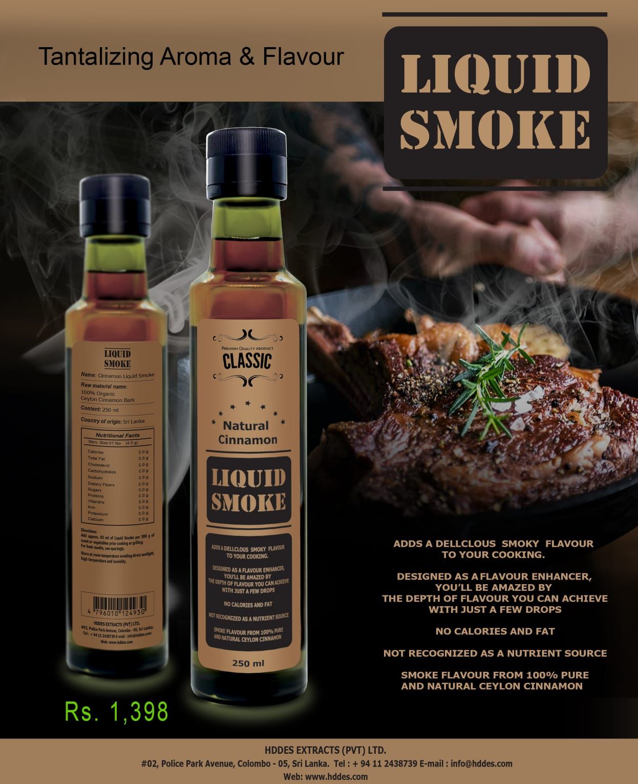 Cinnamon Liquid Smoke