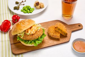 Croquettes & Tofu Katsu (plant based)