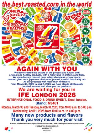 PRODUCTOS CHURRUCA SA SPAIN, THE BEST ROASTED CORN IN THE WORLD