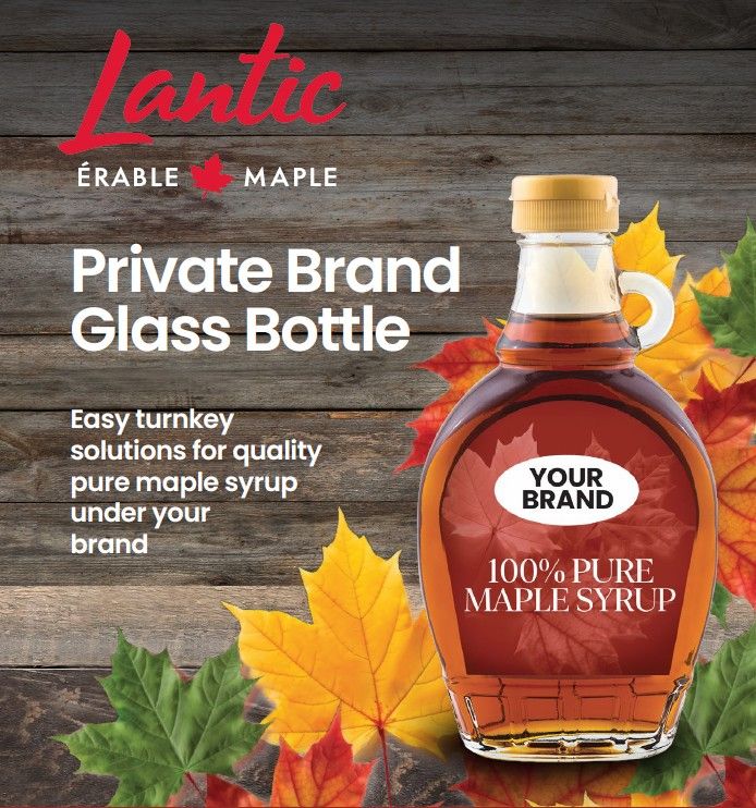 Private label glass brochure