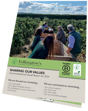 Folkington's Sharing Our Values