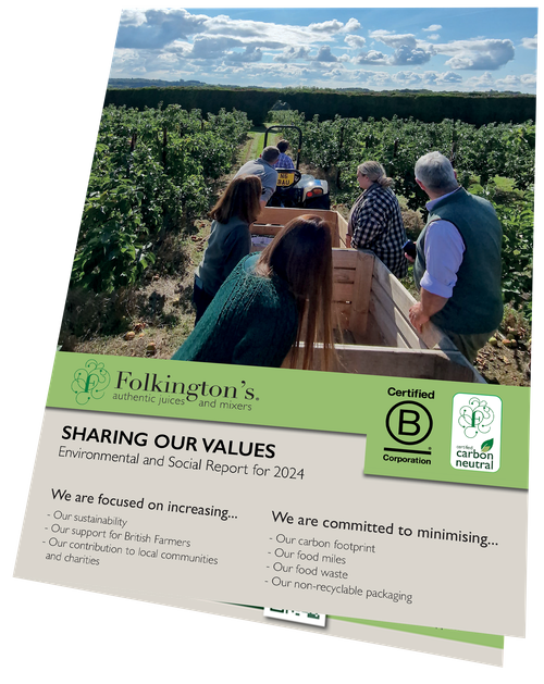 Folkington's Sharing Our Values