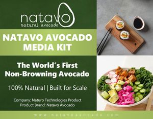 Natavo Avocado Media Kit