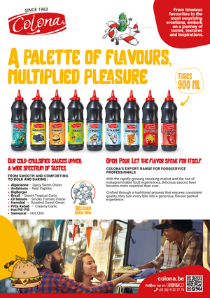 A palette of flavours, multiplied pleasure